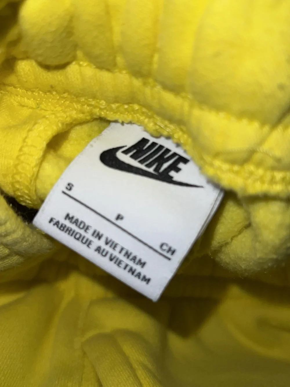 Nike Neon Yellow Men’s Fleece Joggers